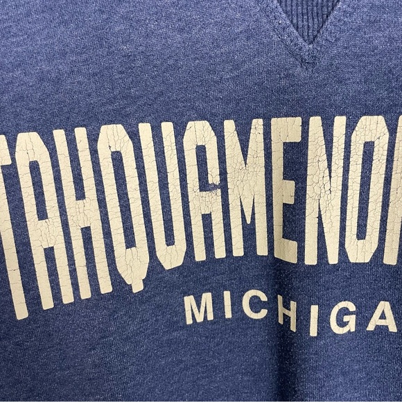 Tahquamenon Falls Michigan Crew Neck Sweater - Picture 4 of 10